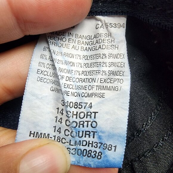 Lee Jeans Womens 14 Short Blue Modern Series Total Freedom Straight Leg *Read* - Picture 3 of 14